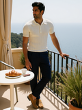 Slim Fit Polo Shirt-shirts > polo shirts-Laventaire-Laventaire