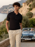 Slim Fit Polo Shirt-shirts > polo shirts-Laventaire-Laventaire