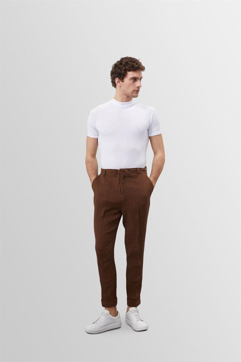 Slim Fit Short Sleeve Tee-t-shirts > short sleeve t-shirts-Laventaire-Laventaire