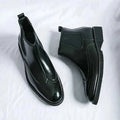 Slim Fit Slip On Boots-footwear > boots > slip-on boots-Laventaire-Laventaire