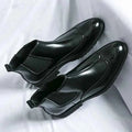 Slim Fit Slip On Boots-footwear > boots > slip-on boots-Laventaire-Laventaire