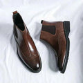 Slim Fit Slip On Boots-footwear > boots > slip-on boots-Laventaire-Laventaire