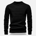 Slim Fit Sweater-sweaters > slim fit sweater-Laventaire-Black-S-Laventaire