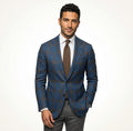 Slim Fit Tailored Blazer-blazers > tailored blazers-Laventaire-Laventaire