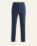 Slim Fit Tailored Trousers-trousers > tailored trousers-Laventaire-Laventaire