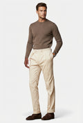 Slim Fit Tailored Trousers-trousers > tailored trousers-Laventaire-Laventaire