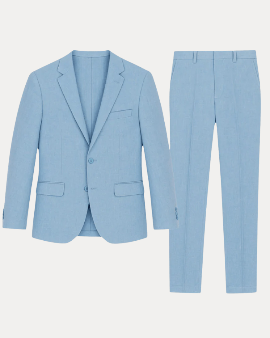 Slim Fit Wedding Suit-suits > slim fit suit-Laventaire-Laventaire