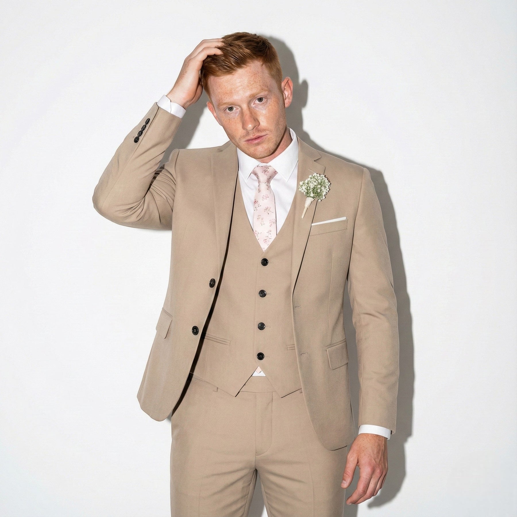 Slim Fit Wedding Suit-suits > wedding suits-Laventaire-Laventaire