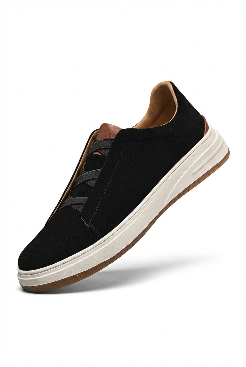 Slip-On Casual Sneakers-footwear > sneakers > casual sneakers-Laventaire-Black-38-Laventaire