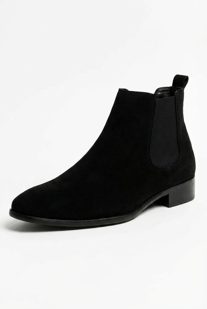 Smart Casual Chelsea Boots-footwear > boots > Chelsea boots-Laventaire-Black-40-Laventaire