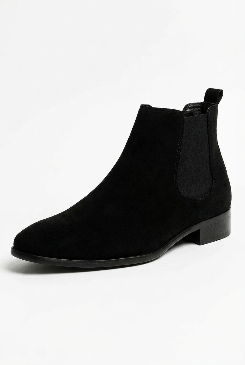 Smart Casual Chelsea Boots-footwear > boots > Chelsea boots-Laventaire-Black-40-Laventaire