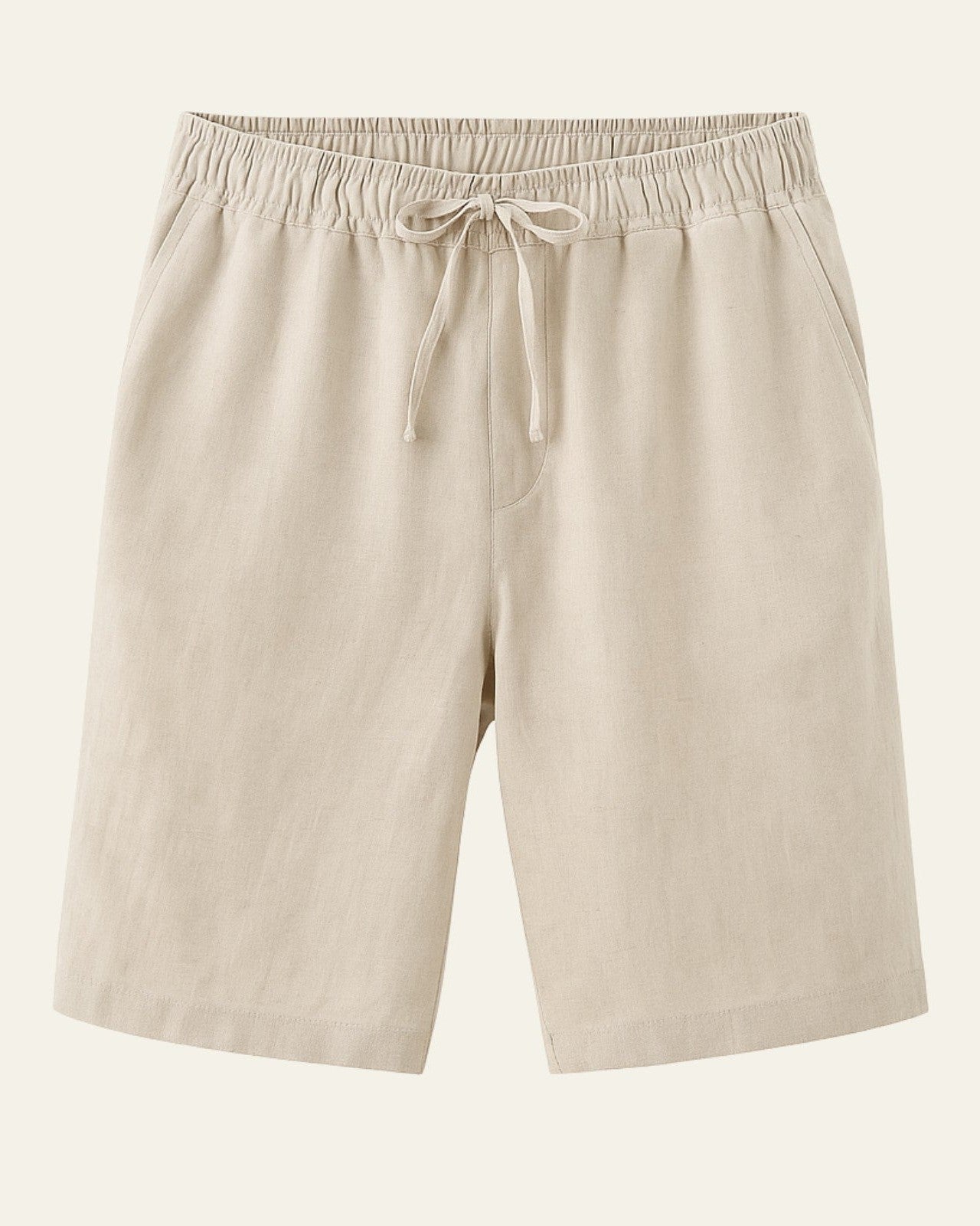 Smart Casual Drawstring Shorts-shorts > casual shorts-Laventaire-Laventaire