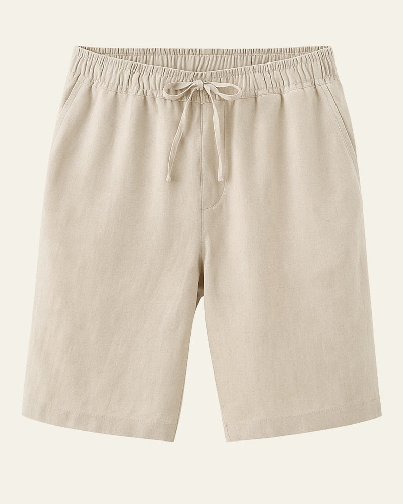 Smart Casual Drawstring Shorts-shorts > casual shorts-Laventaire-Laventaire