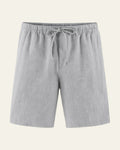 Smart Casual Drawstring Shorts-shorts > casual shorts-Laventaire-Gray-S-Laventaire