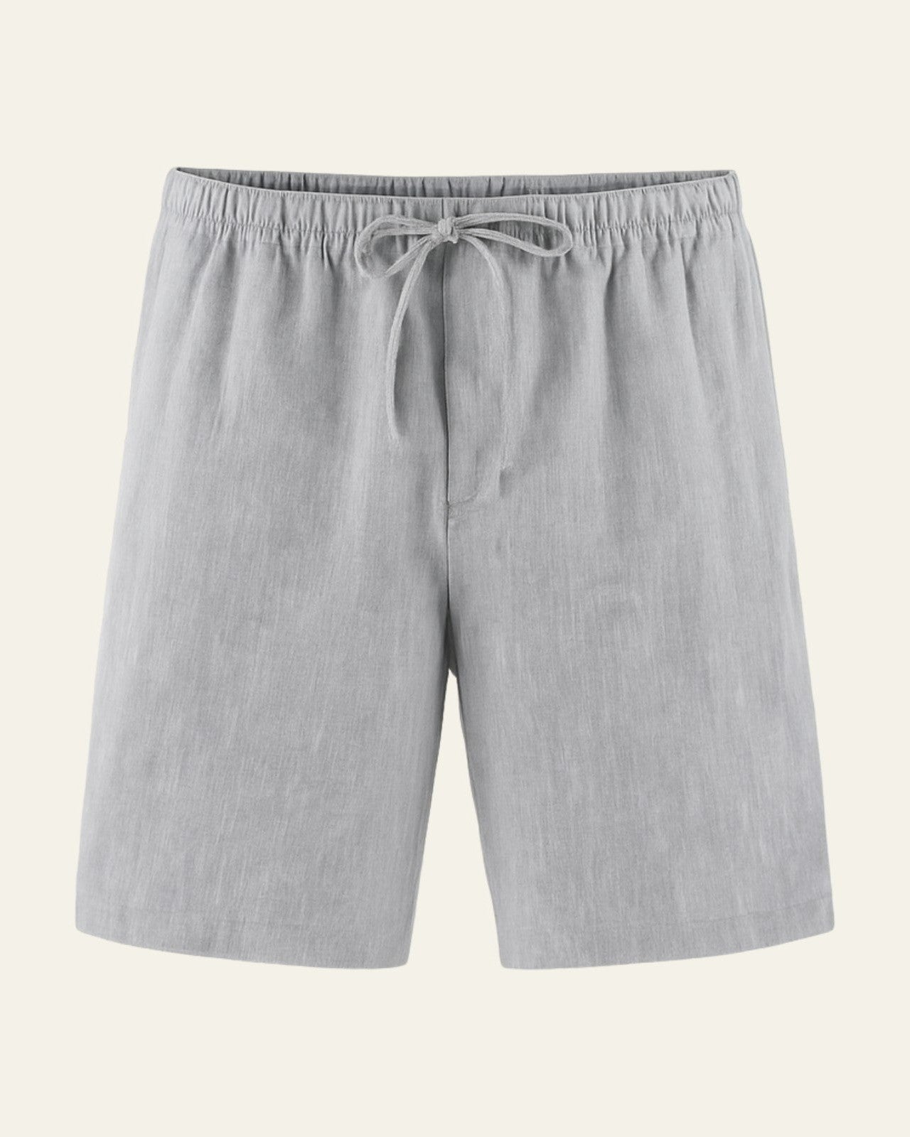 Smart Casual Drawstring Shorts-shorts > casual shorts-Laventaire-Gray-S-Laventaire