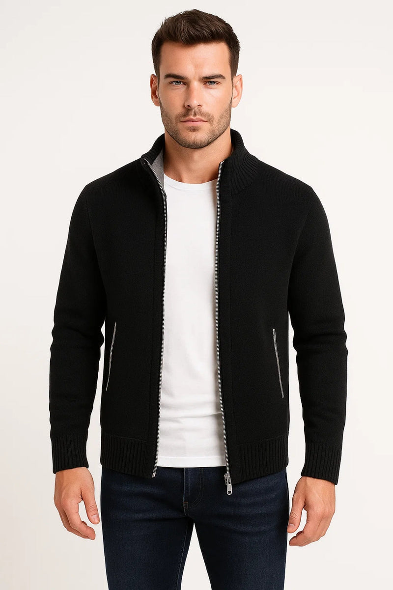 Smart Casual Slim Cardigan-outerwear > cardigan-Laventaire-Laventaire