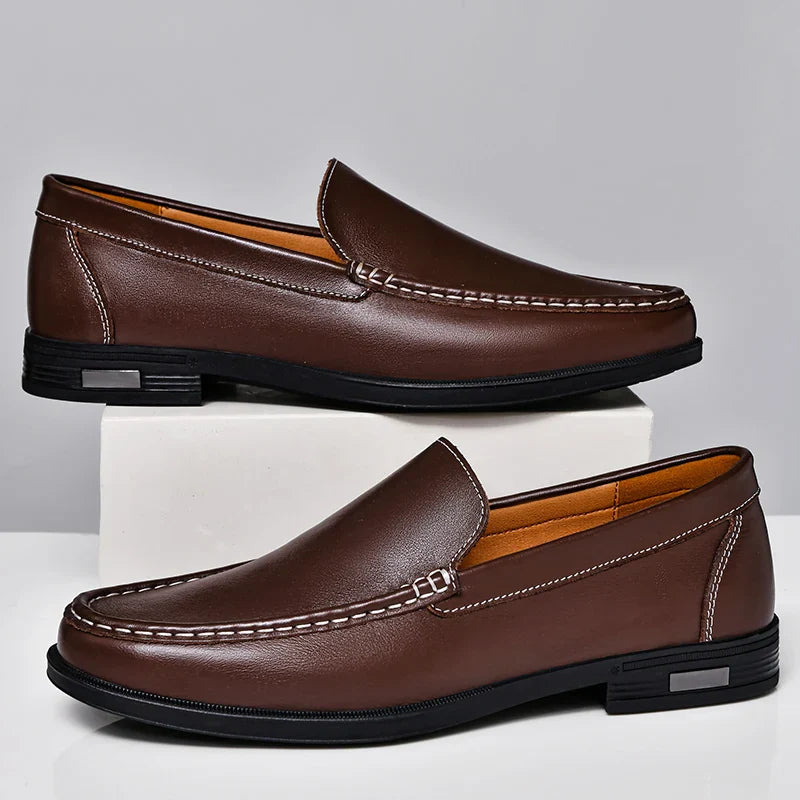 Smart Casual Slip On Loafers-footwear > loafers-Laventaire-Laventaire