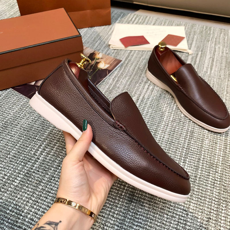 Smart Casual Slip On Loafers-footwear > loafers > slip-on loafers-Laventaire-Laventaire