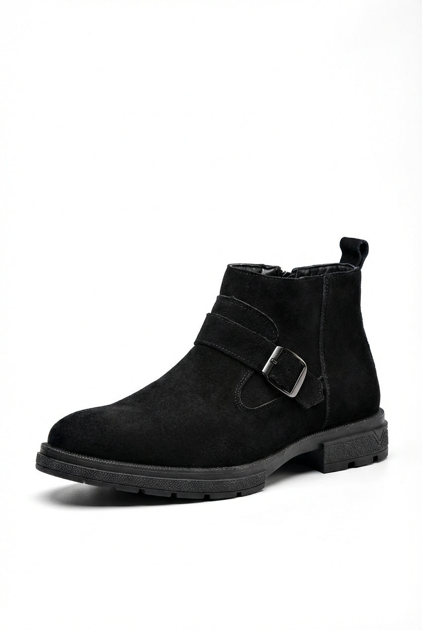 Smart Classic Ankle Boots-footwear > ankle boots-Laventaire-Black-38-Laventaire