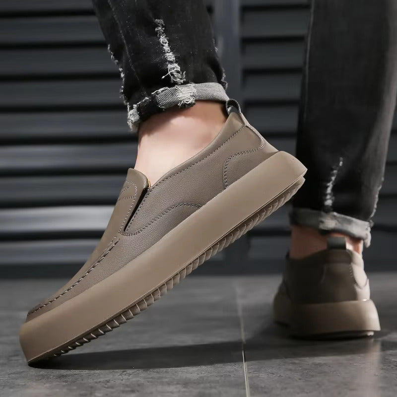 Smart Classic Slip-On Loafers-footwear > loafers-Laventaire-Laventaire