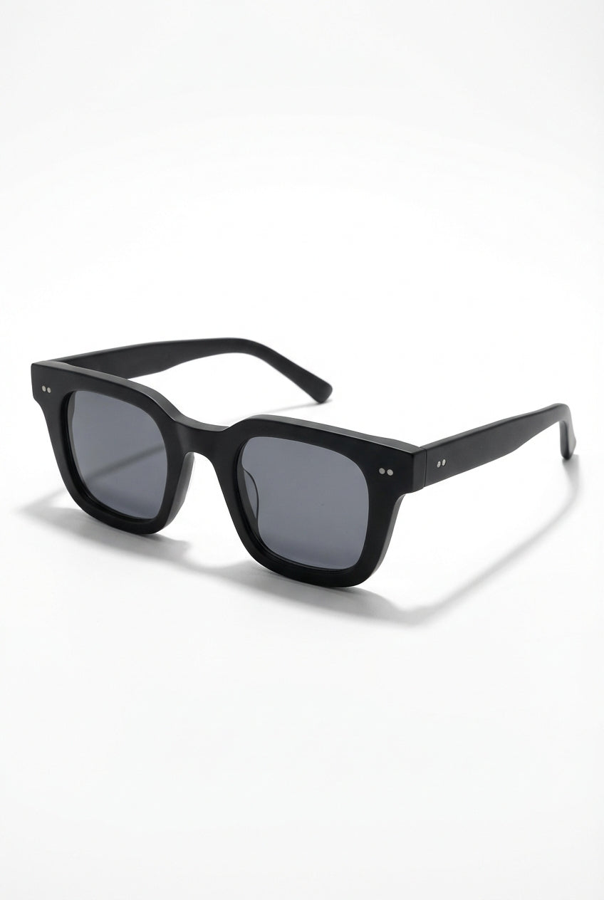 Square Vintage Sunglasses-accessories > sunglasses-Laventaire-Black-One size-Laventaire