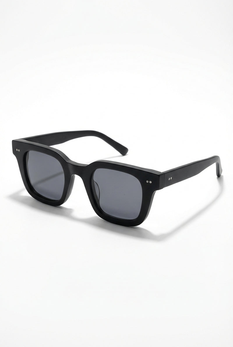 Square Vintage Sunglasses-accessories > sunglasses-Laventaire-Black-One size-Laventaire