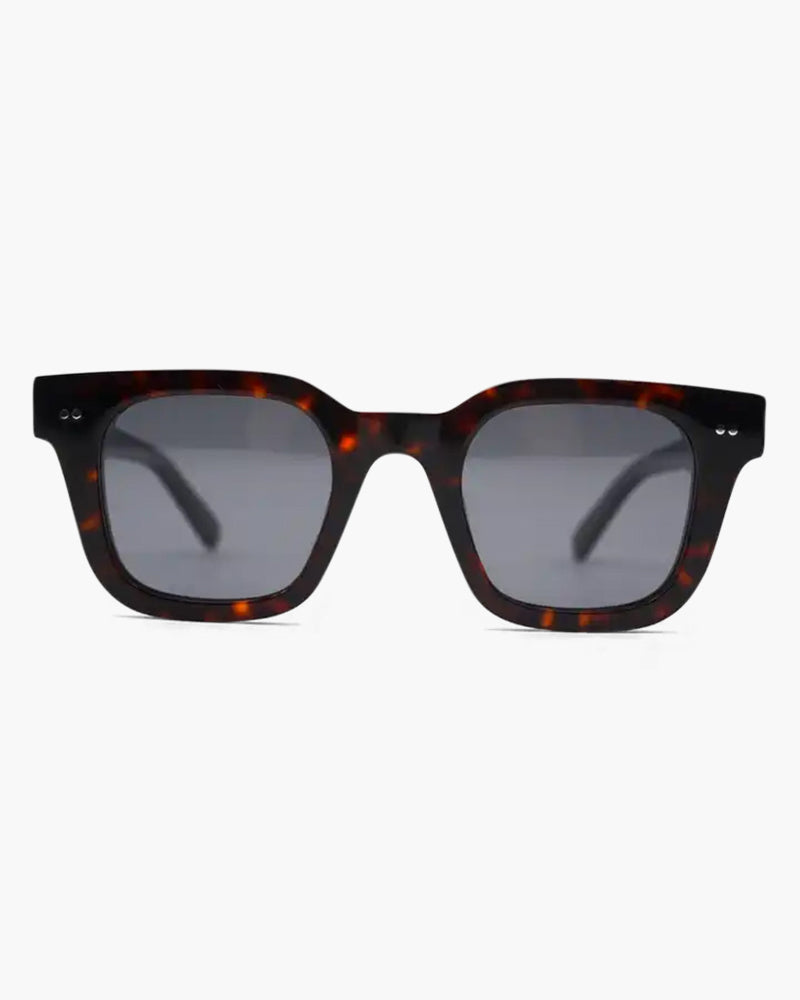 Square Vintage Sunglasses-accessories > sunglasses-Laventaire-Brown-One size-Laventaire