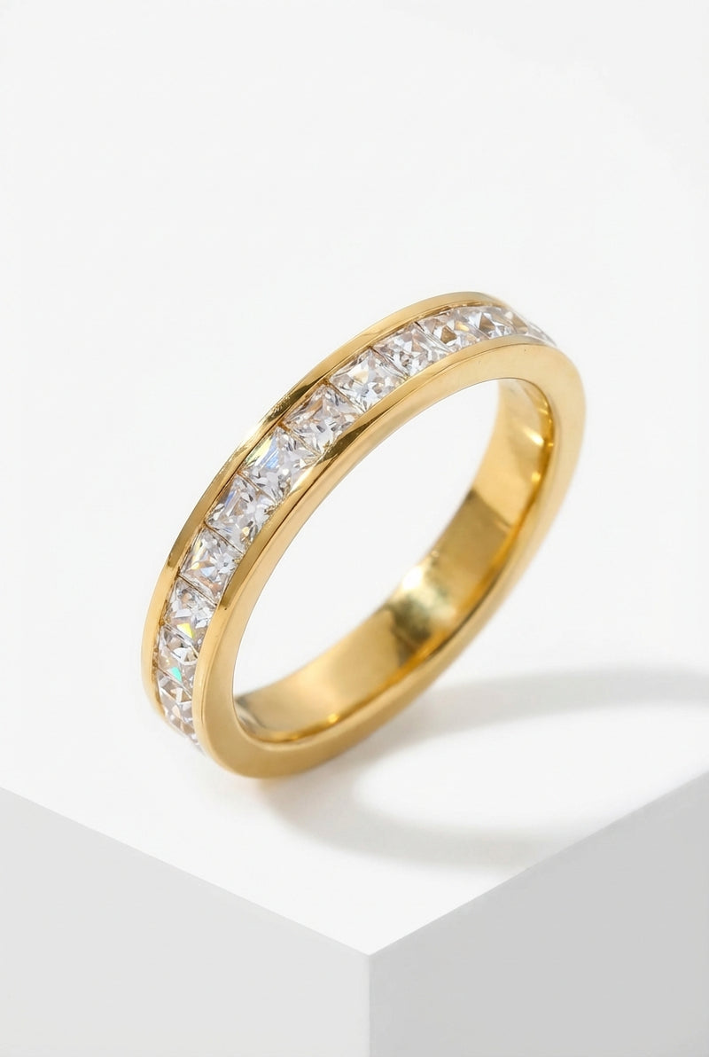 Statement Ring Elegant Design-jewelry > rings > statement rings-Laventaire-Gold-6-Laventaire