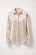 Straight Fit Blouse Top-tops > blouses-Laventaire-Laventaire