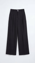 Straight Leg Office Trousers-trousers > office trousers > straight leg office trousers-Laventaire-Laventaire