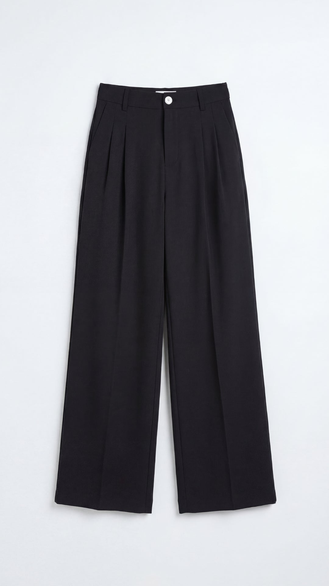Straight Leg Office Trousers-trousers > office trousers > straight leg office trousers-Laventaire-Laventaire