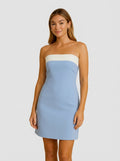 Strapless Chic Mini Dress-dresses > mini dress-Laventaire-Laventaire