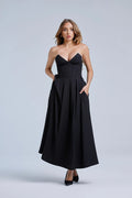 Strapless Evening Gown Dress-dresses > evening dress-Laventaire-Laventaire