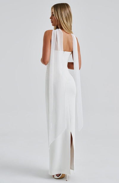 Strapless Formal Maxi Dress-dresses > maxi dress-Laventaire-Laventaire