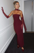 Strapless Formal Maxi Dress-dresses > maxi dress-Laventaire-Laventaire