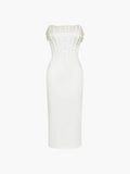 Strapless Maxi Evening Gown-dresses > evening gown-Laventaire-Laventaire