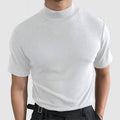 Stretch Casual Fit T-Shirt-t-shirts > men's t-shirts-Laventaire-White-S-Laventaire
