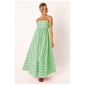 Striped Midi Dress-dresses > midi dress-Laventaire-Laventaire