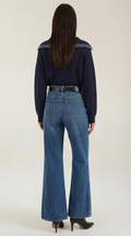 Studded V-Neck Sweater-sweaters > v-neck sweater-Laventaire-Laventaire