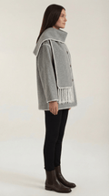 Stylish Casual Wrap Jacket-outerwear > jackets > wrap jacket-Laventaire-Laventaire