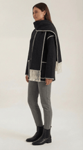 Stylish Casual Wrap Jacket-outerwear > jackets > wrap jacket-Laventaire-Laventaire