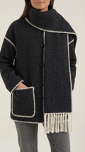 Stylish Casual Wrap Jacket-outerwear > jackets > wrap jacket-Laventaire-Laventaire