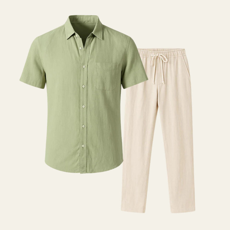 Summer Co-Ord Lounge Set-sets > casual set-Laventaire-Laventaire