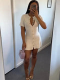 Summer Fit-and-Flare Mini Dress-dresses > fit-and-flare dress-Laventaire-Laventaire