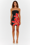 Summer Mini Dress-dresses > mini dress-Laventaire-Black-S-Laventaire