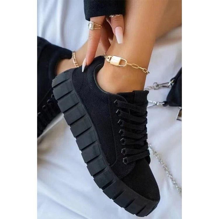 Summer Ready Casual Sneakers-footwear > sneakers-Laventaire-Black-35-Laventaire