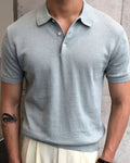 Summer Slim Fit Polo Shirt-shirts > polo shirts-Laventaire-Laventaire