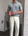 Summer Slim Fit Polo Shirt-shirts > polo shirts-Laventaire-Laventaire