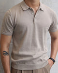 Summer Slim Fit Polo Shirt-shirts > polo shirts-Laventaire-Laventaire