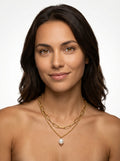 Synthetic Pearl Necklace Accent-jewelry > necklace-Laventaire-Laventaire